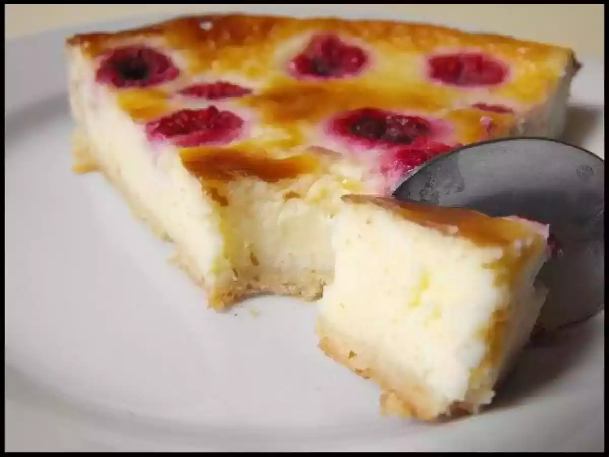 Tarte sablée vanillée mascarpone & framboises du jardin - photo 2