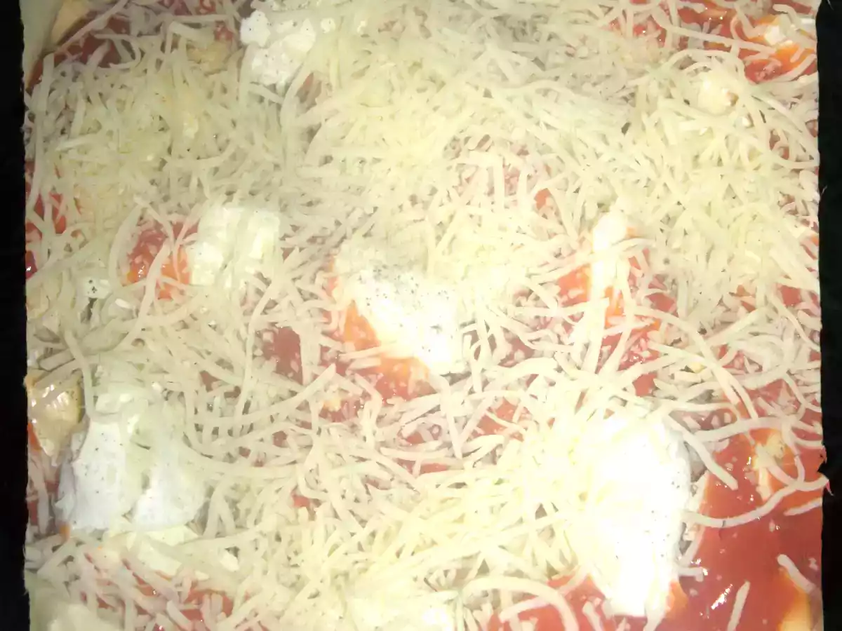 Tarte salé thon 4 fromages - photo 3