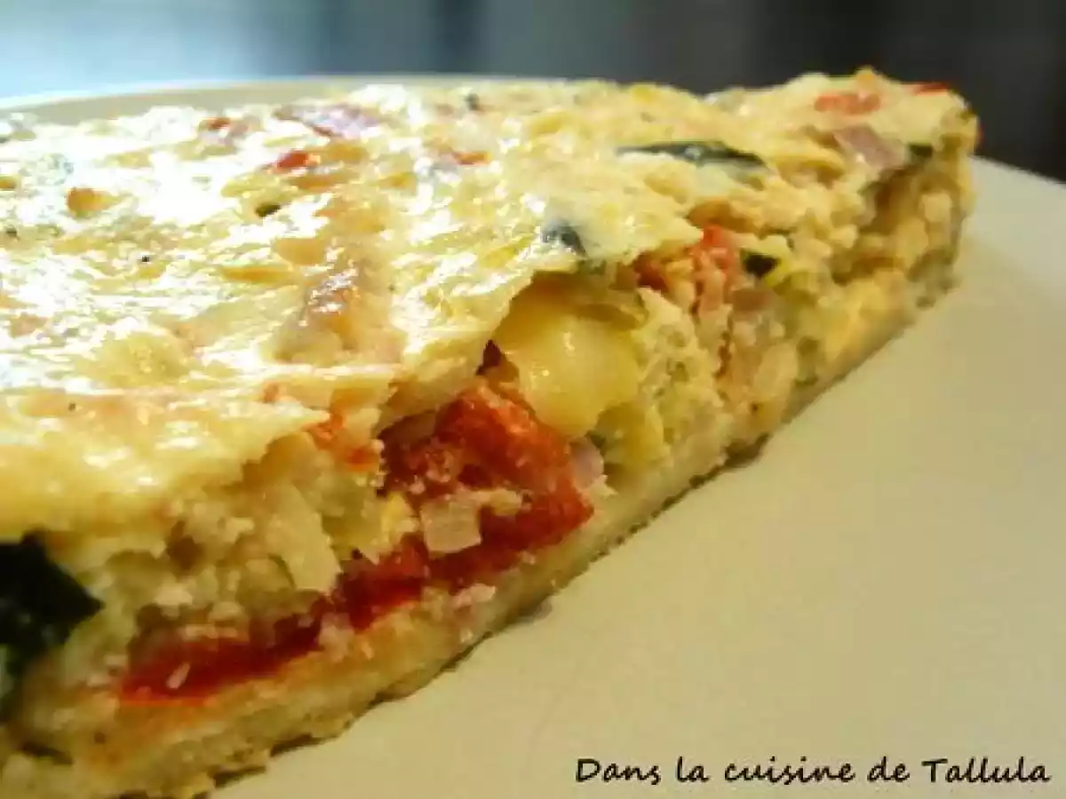 Tarte salée à la brousse - photo 3