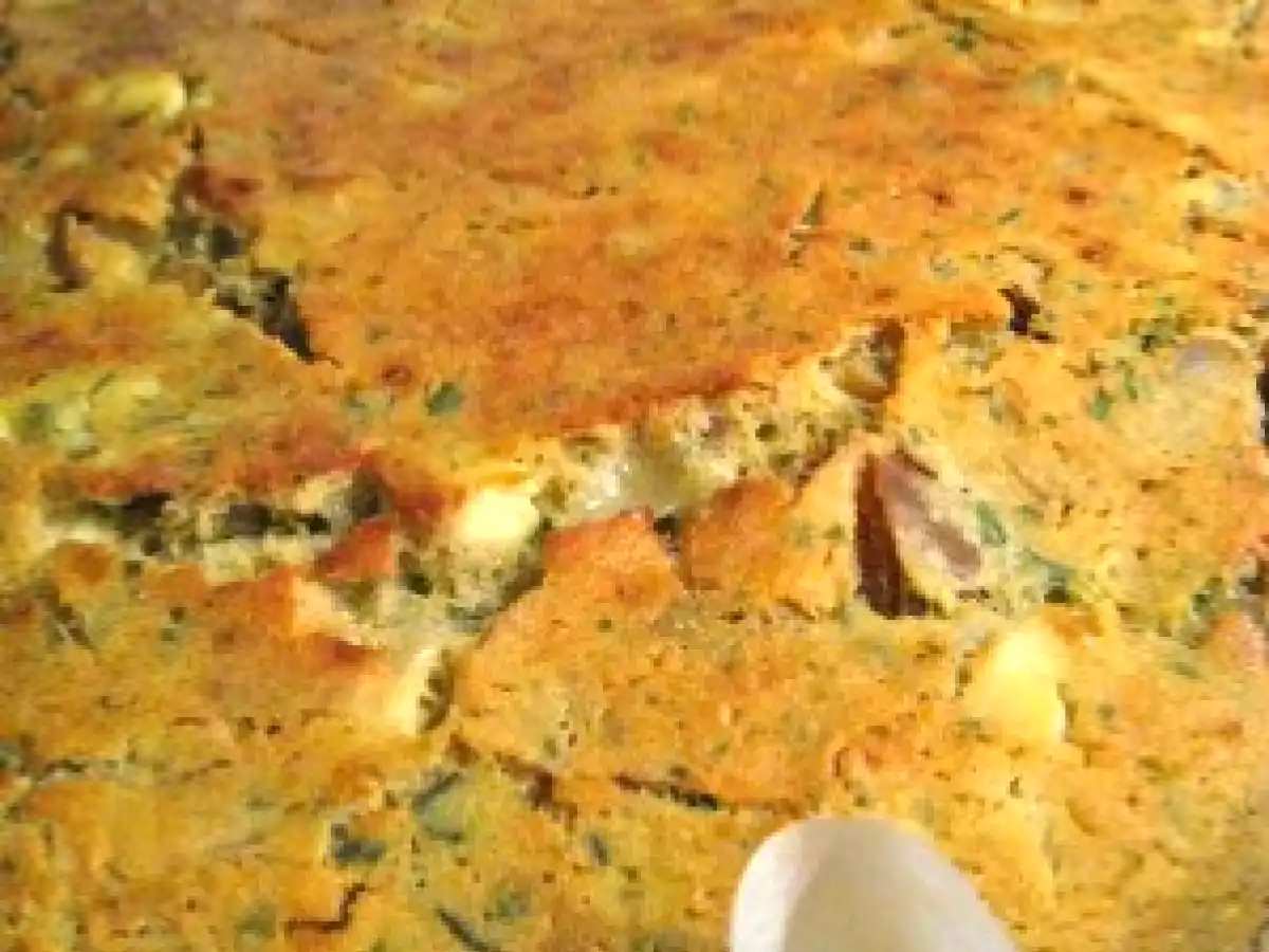 Tarte sans pâte aux fromages et mirabelles