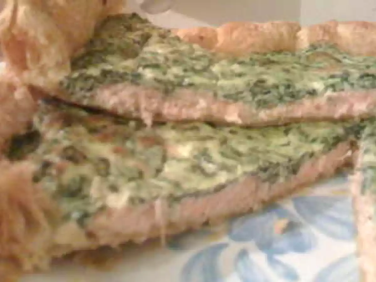 TARTE SAUMON & EPINARD A LA RICOTTA - photo 2