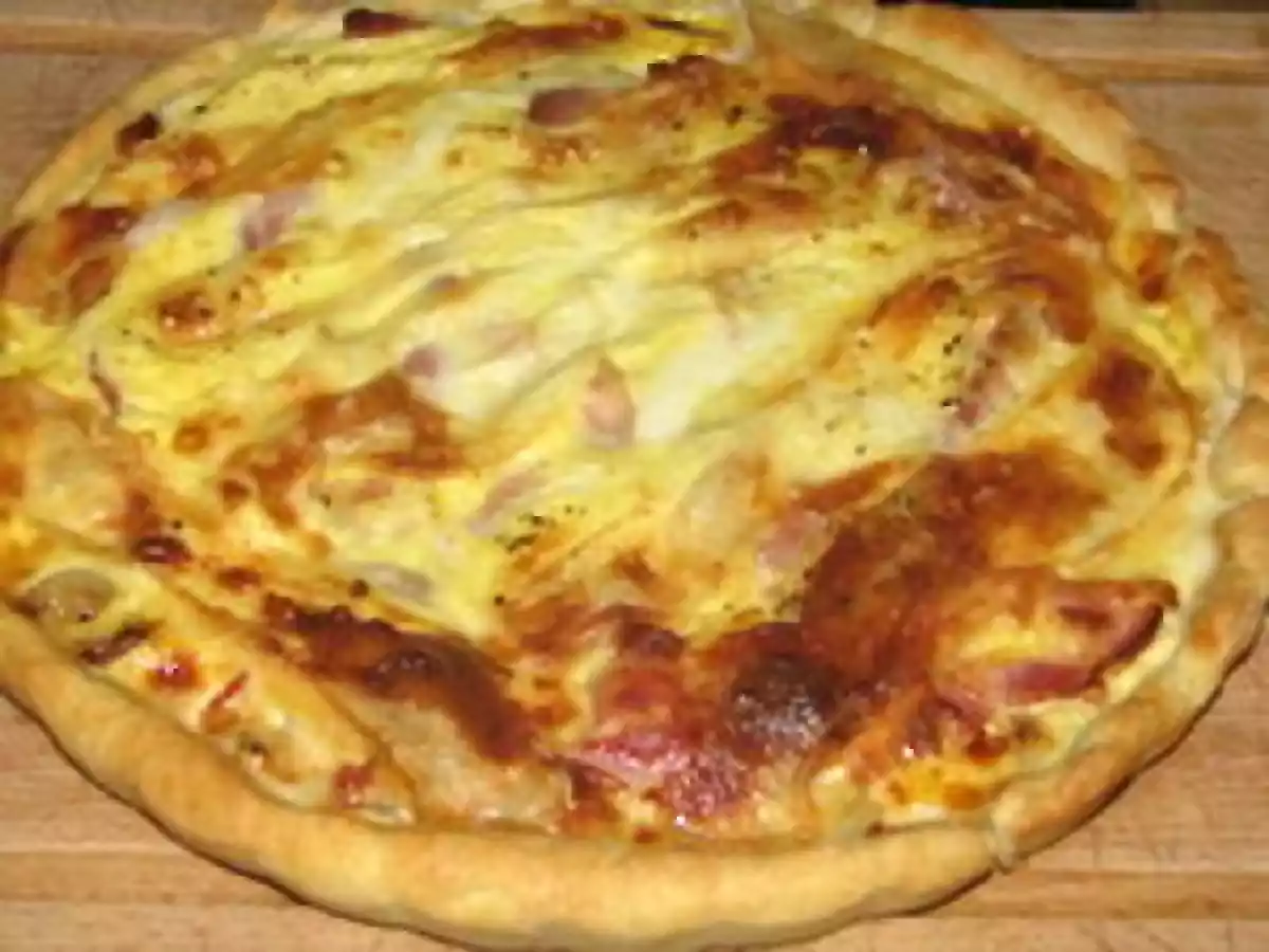 Tarte savoyarde et sa salade aux tomates confites