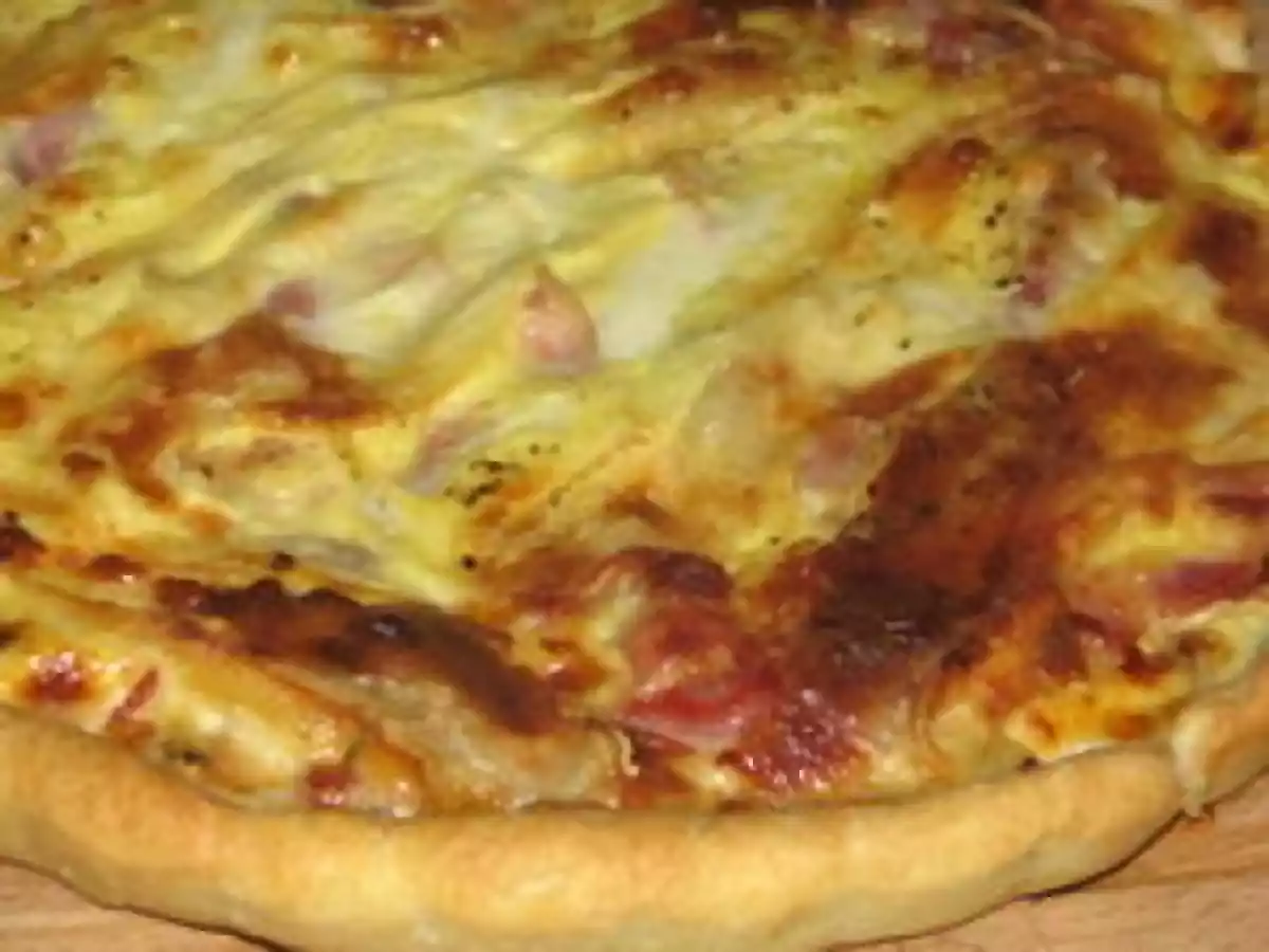 Tarte savoyarde et sa salade aux tomates confites - photo 2