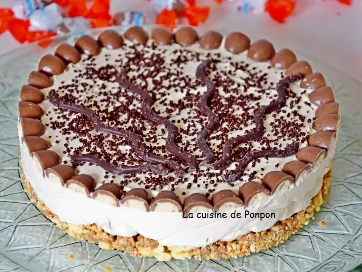 Tarte schoko-bons, sans cuisson, que c'est bon!