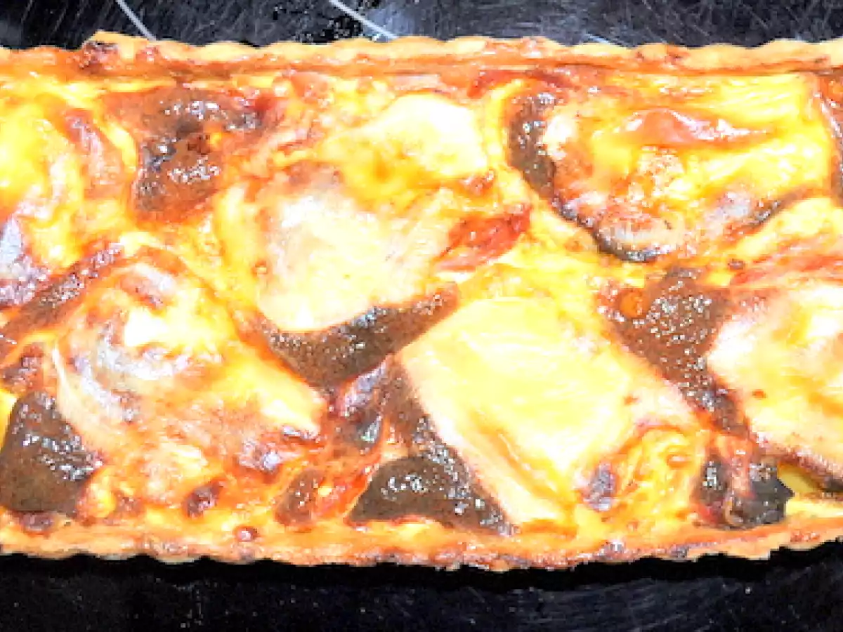 Tarte Serrano, Tomates & Chaussée aux Moines {Pâte brisée Piment d’Espelette & T - photo 4