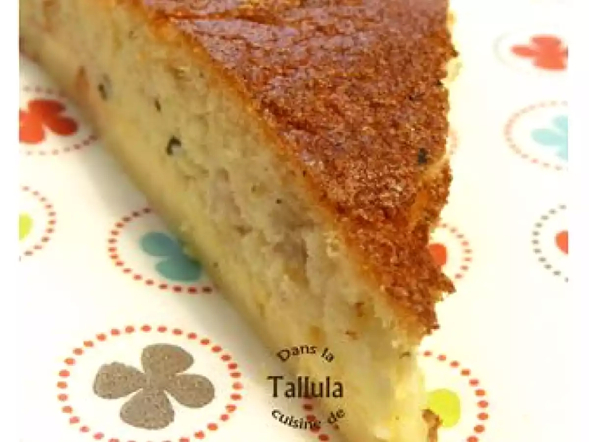 ..Tarte soufflé à la cancoillotte..