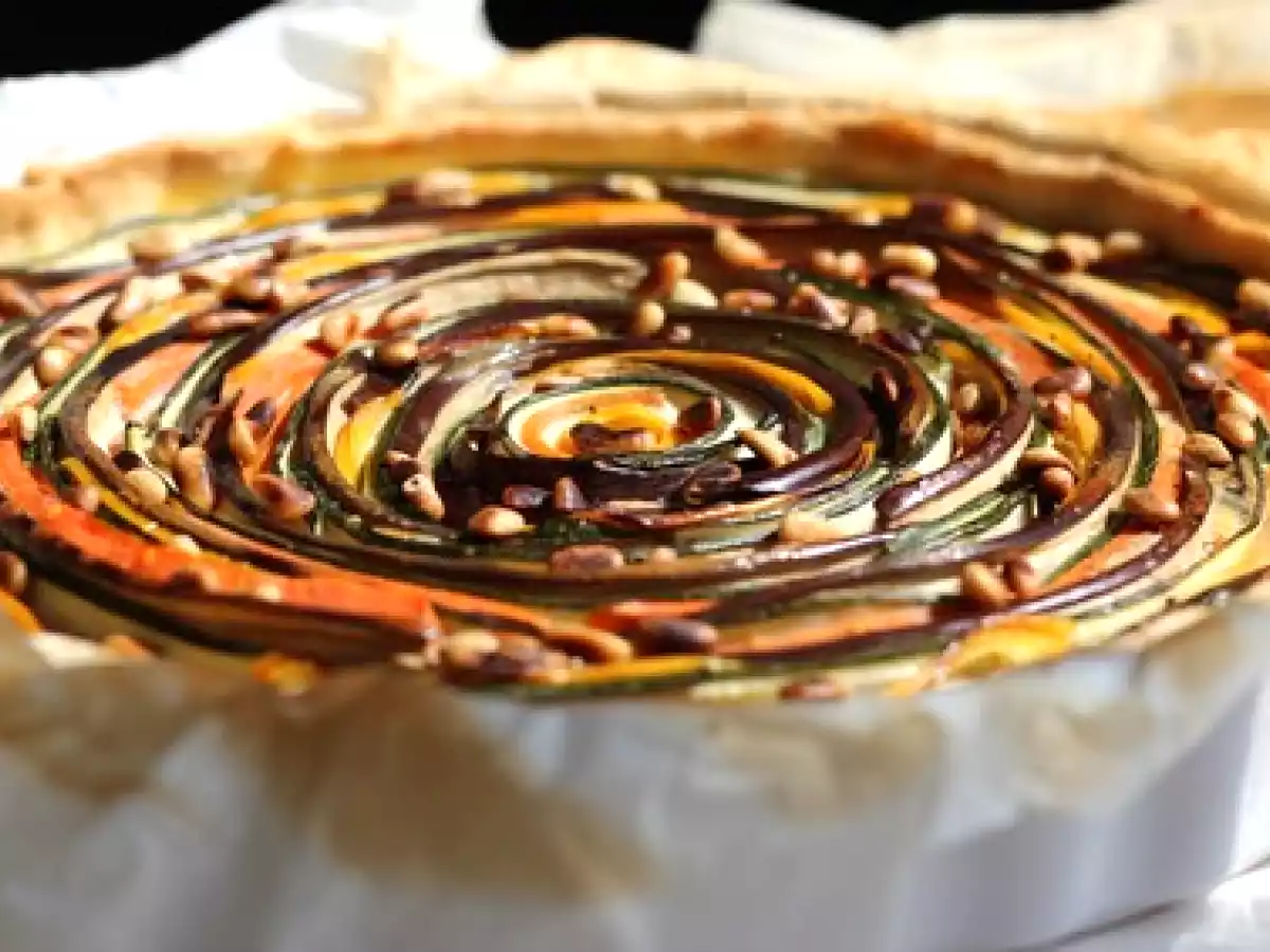 Tarte Spirale aux Légumes - photo 3