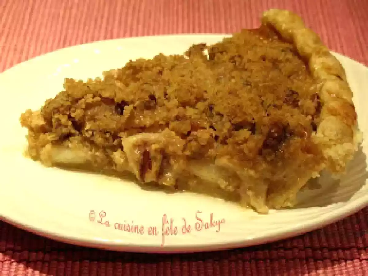 Tarte Streusel au Caramel et aux Pommes - photo 2