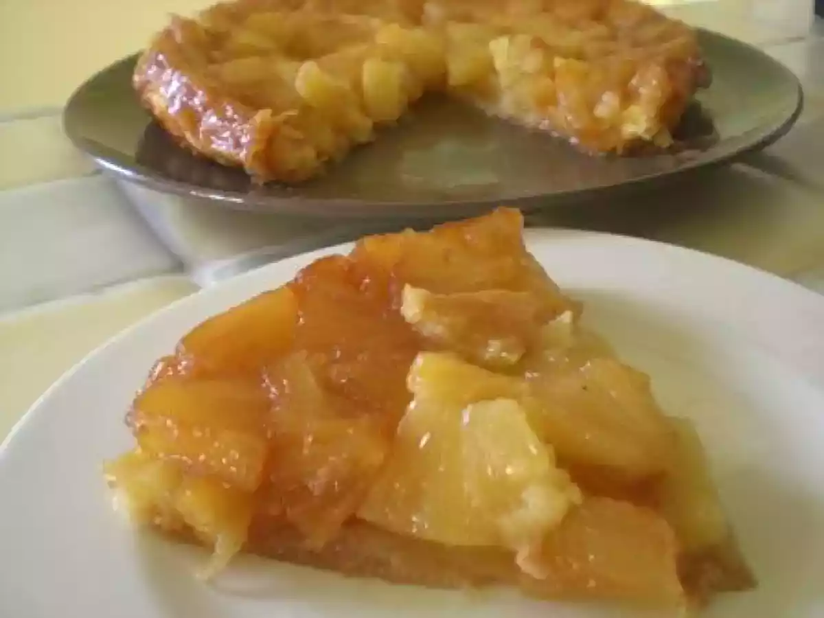 TARTE TATIN A L'ANANAS