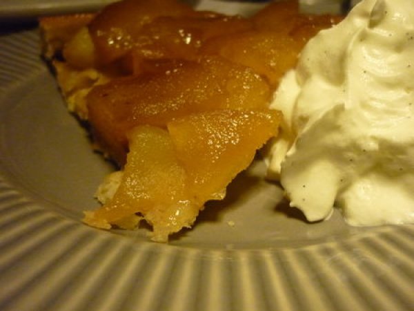 Tarte tatin au beurre salé et chantilly vanille - photo 2