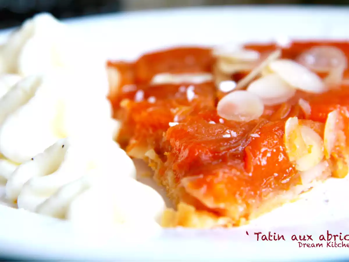 Tarte tatin aux abricots