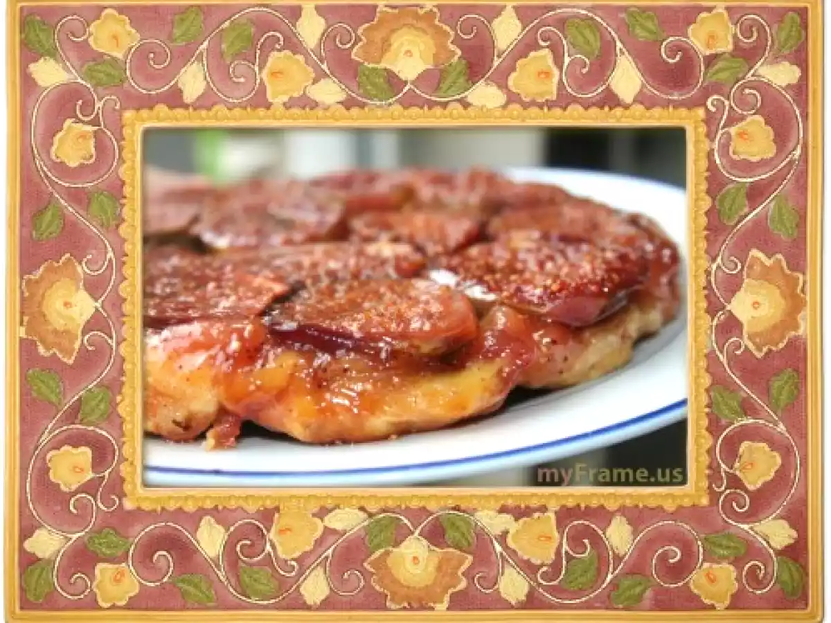 Tarte tatin aux figues