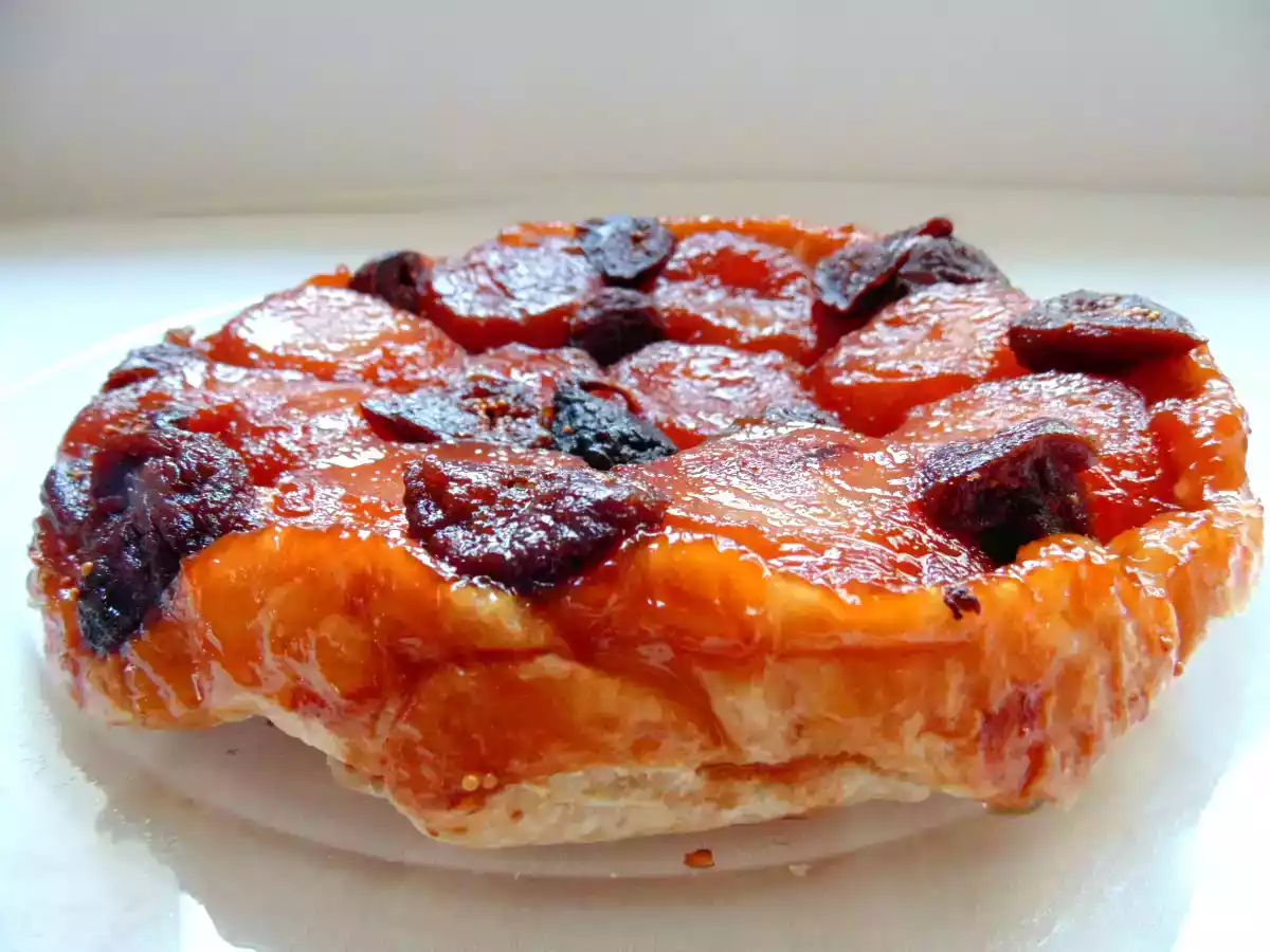 Tarte tatin aux figues et poires Nashi - photo 2