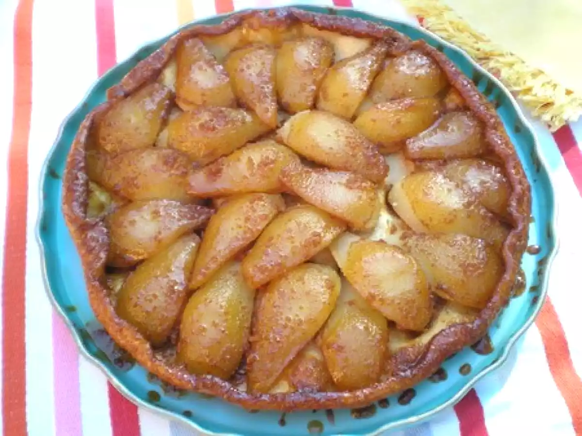 Tarte tatin aux poires william - photo 2