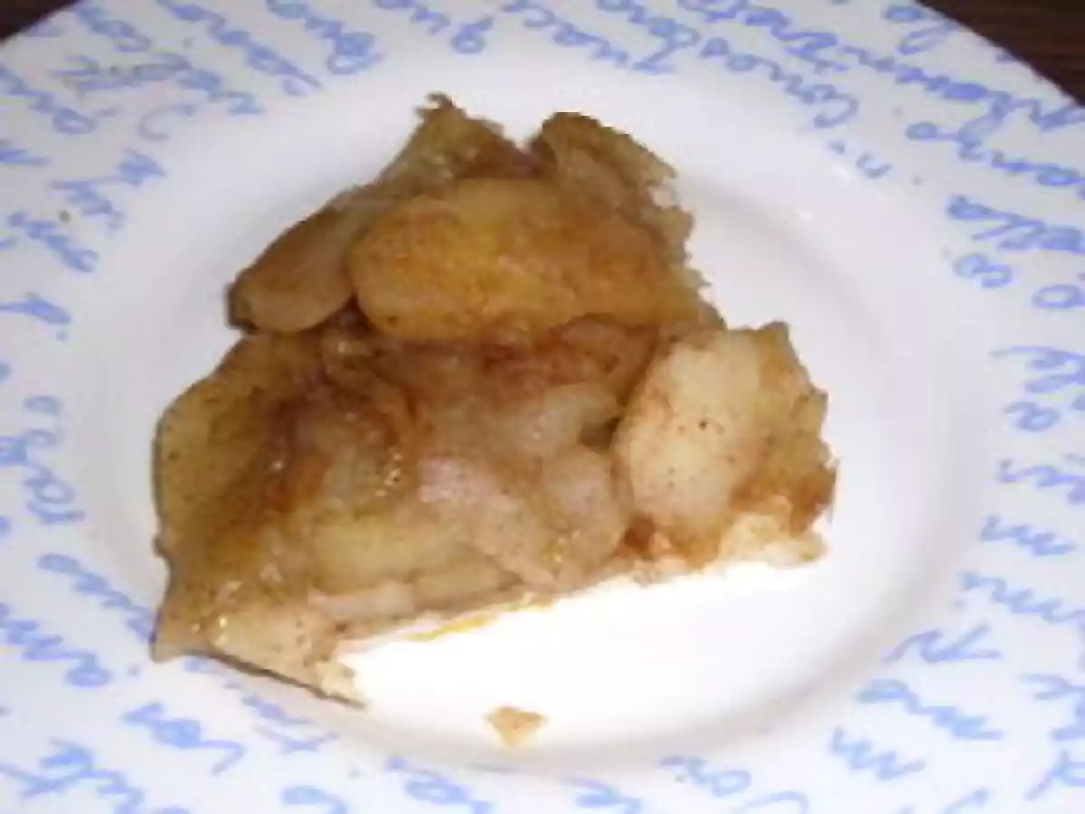 Tarte tatin aux pommes et aux feuilles filo (1 point)