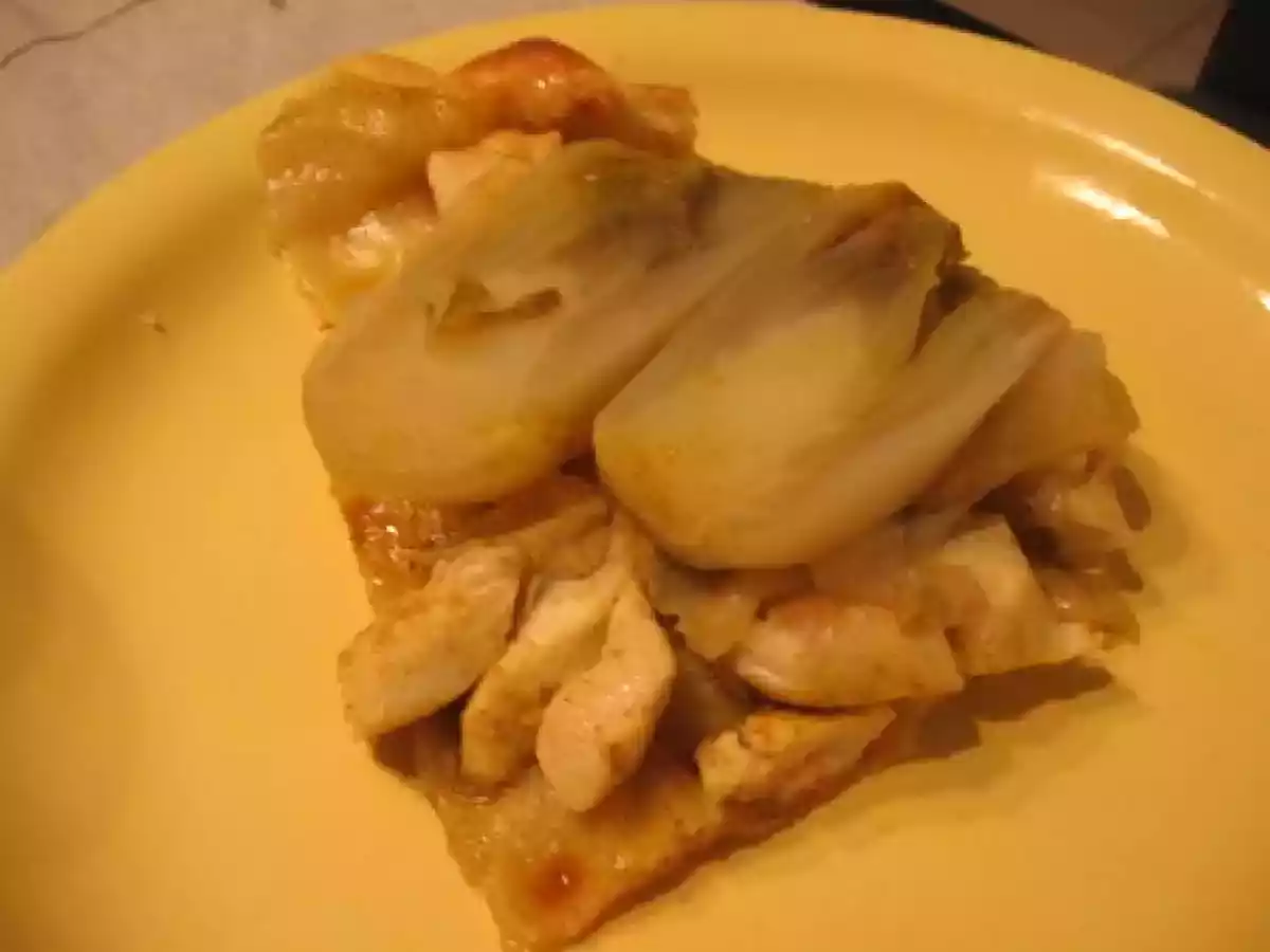 Tarte tatin chicon poulet