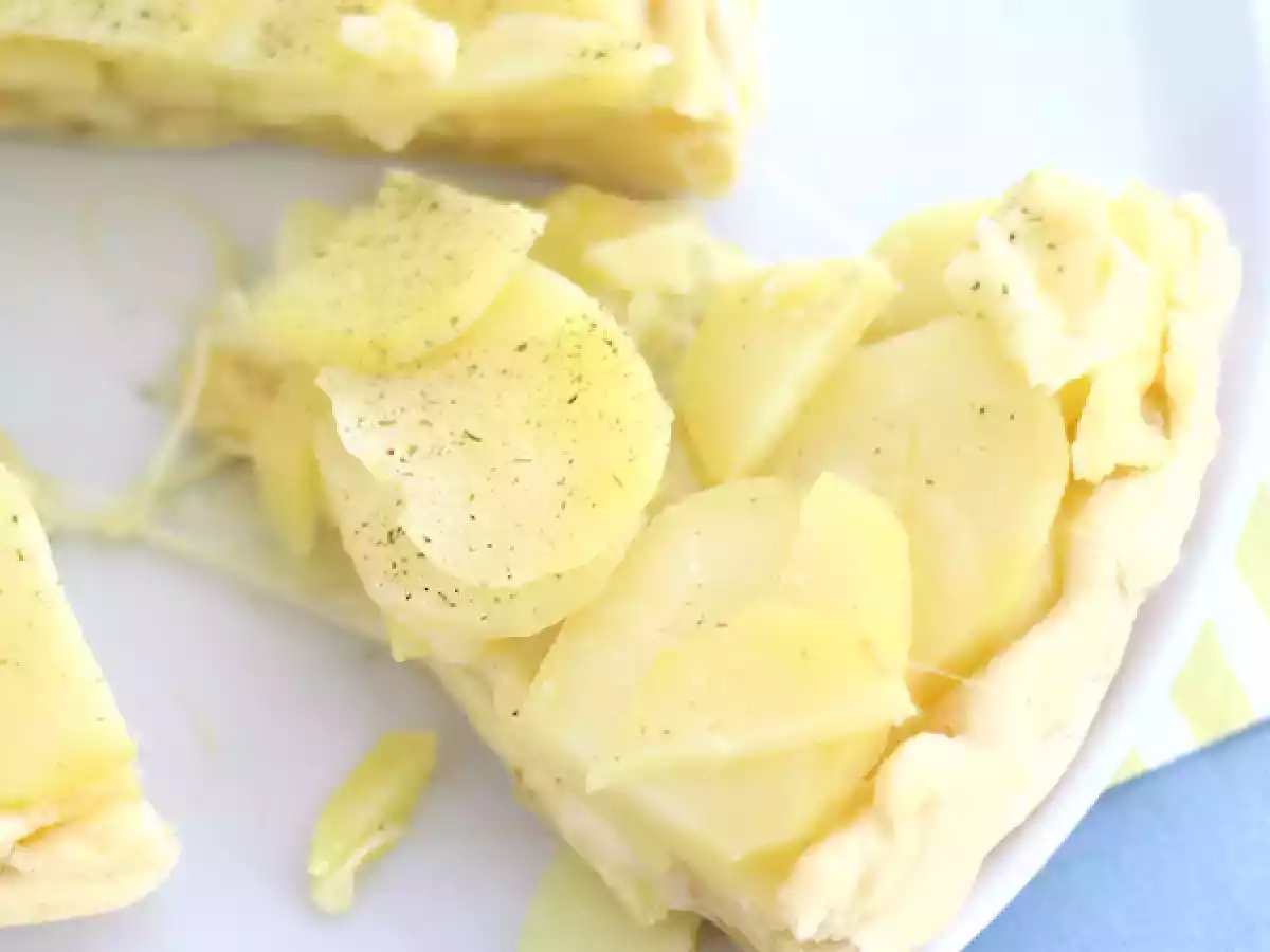 Tarte tatin de pommes de terre au Cantal - photo 2