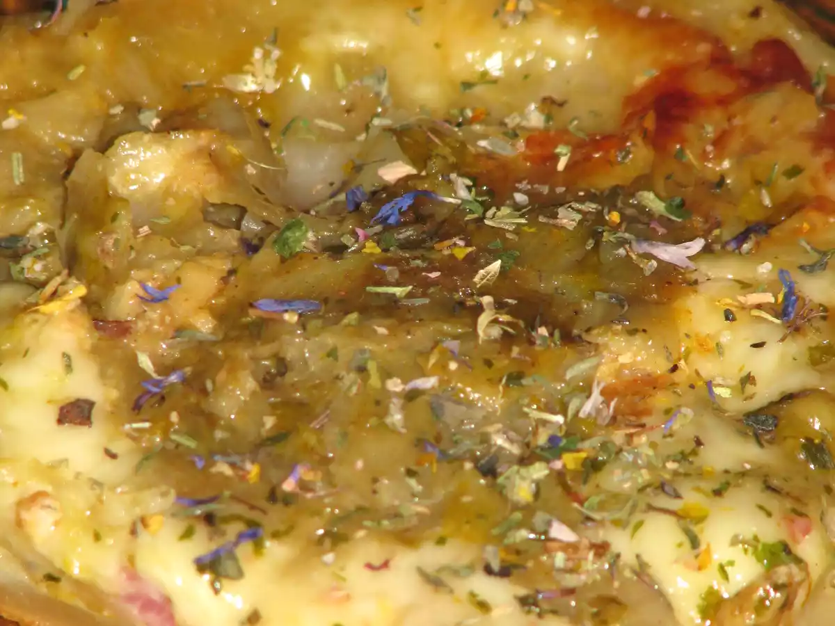 Tarte tatin endives/maroilles