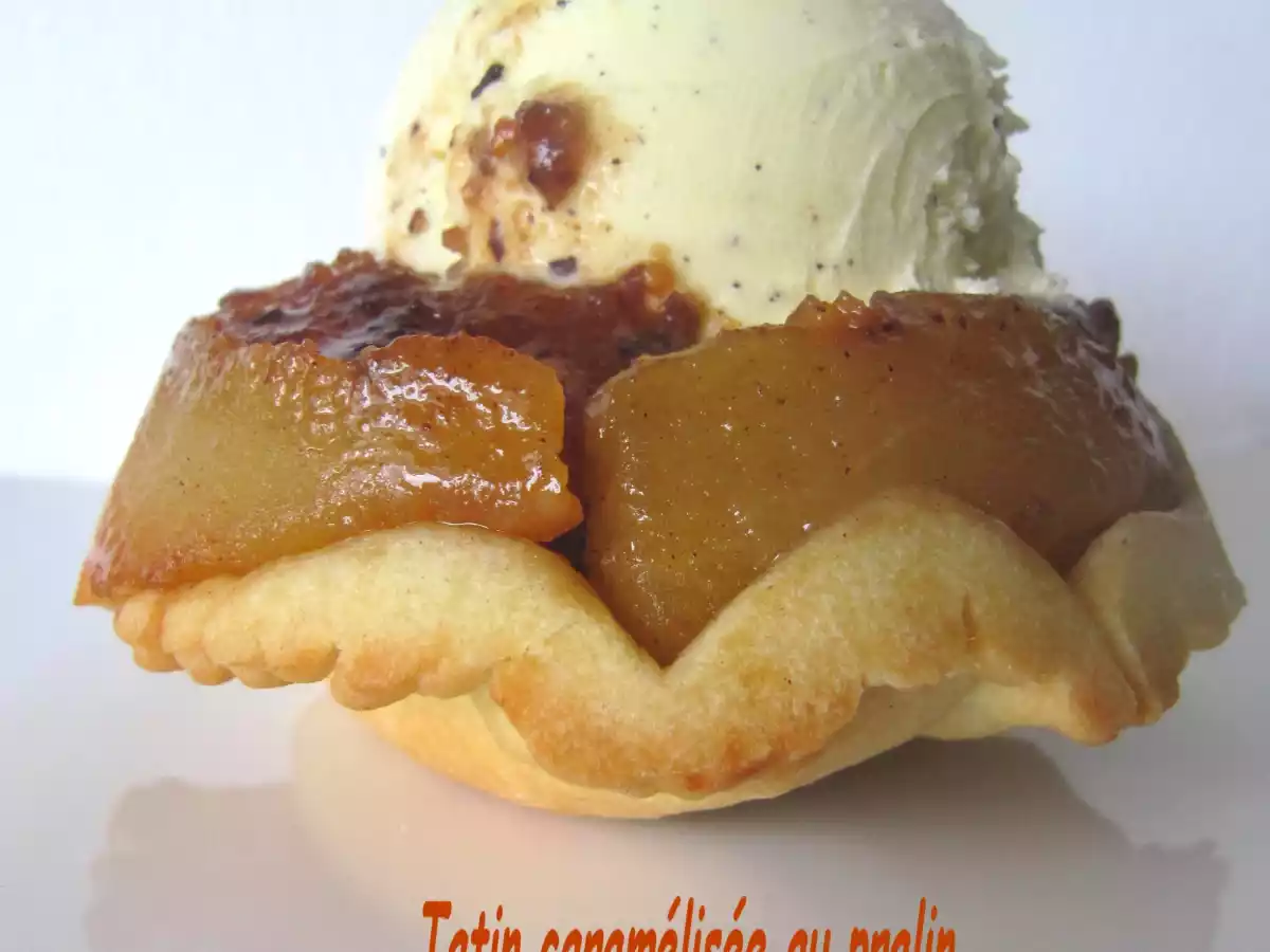 TARTE TATIN TIEDE GOURMANDE au Cook'in®.