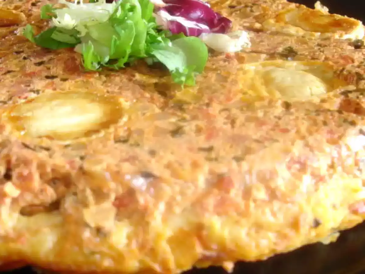 TARTE TATIN TOMATES, BASILIC ET CHEVRE