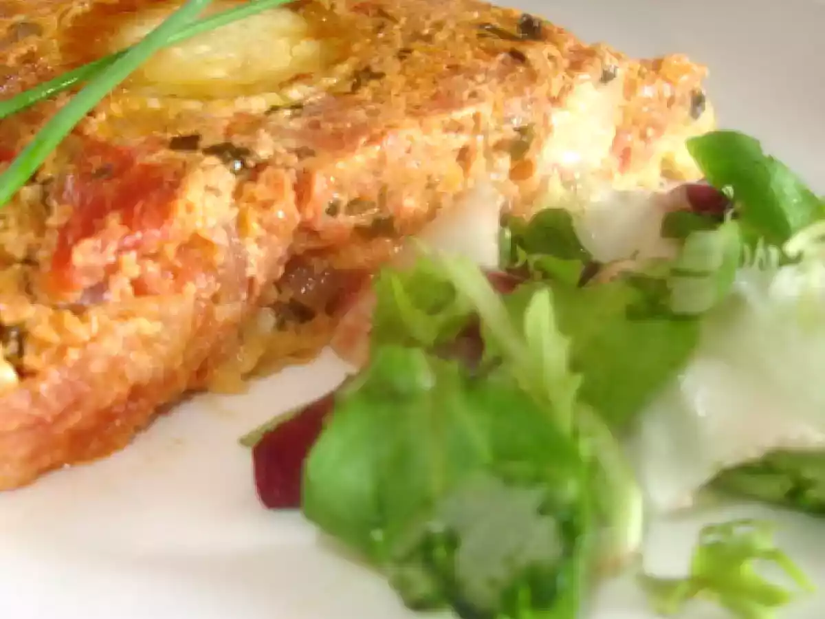 TARTE TATIN TOMATES, BASILIC ET CHEVRE - photo 2