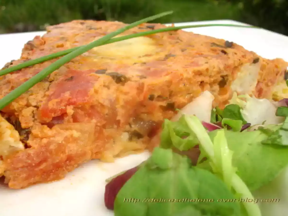 TARTE TATIN TOMATES, BASILIC ET CHEVRE - photo 3