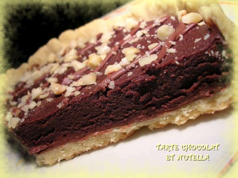 Tarte tiède au Nutella et chocolat de Pierre Hermé!! - photo 2