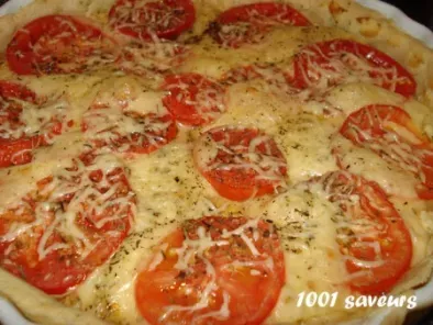 Tarte tomates-fromage