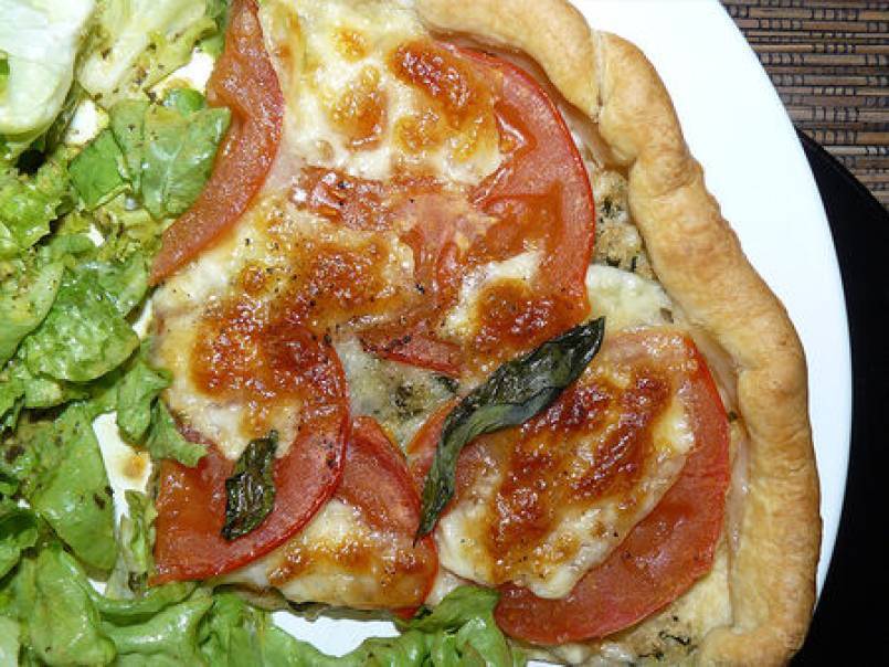 Tarte tomates mozzarella