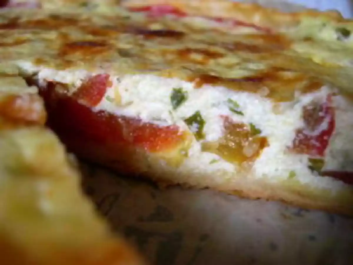 Tarte tomates ricotta basilic