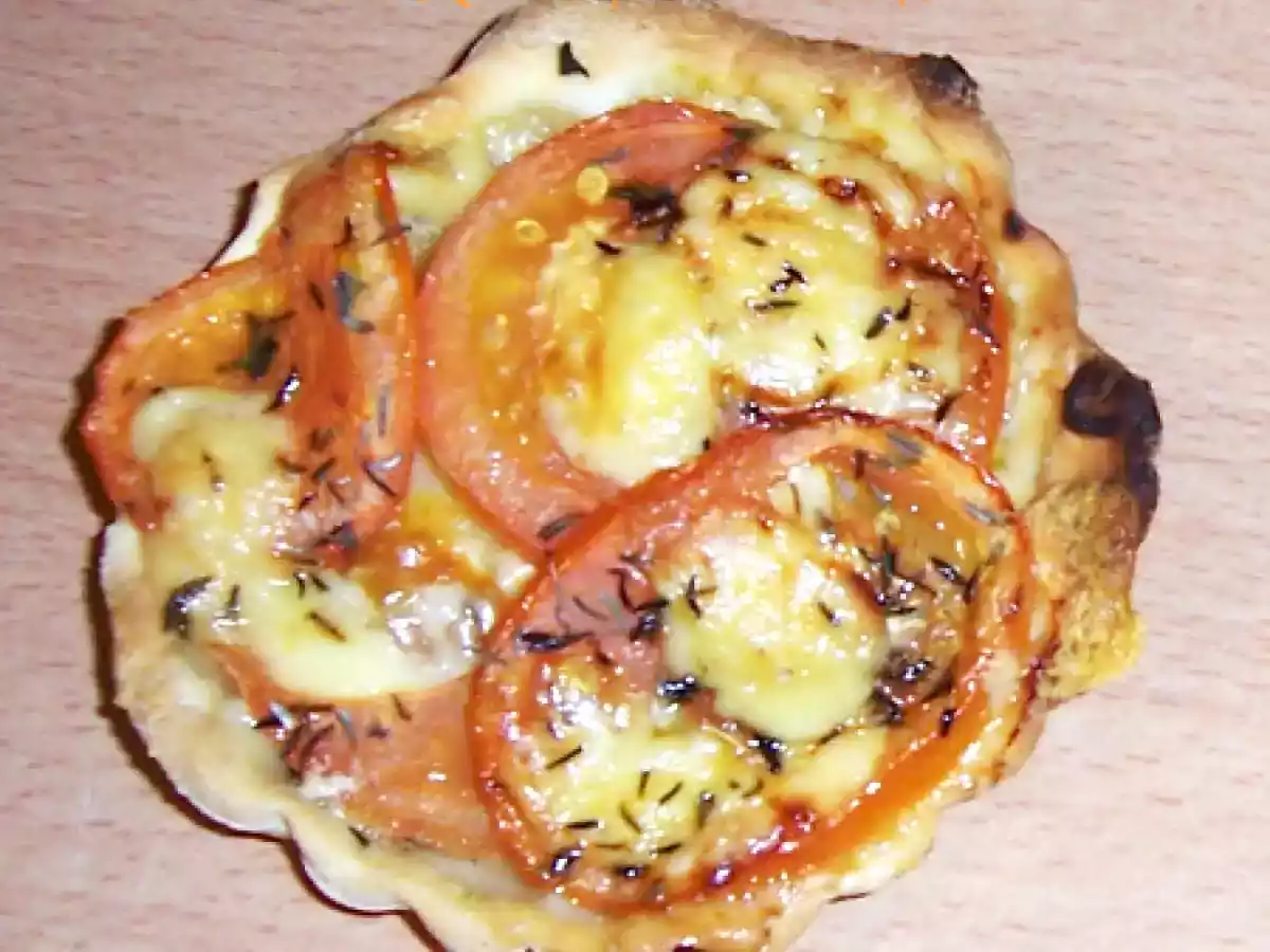 Tarte tomates / thym / gouda