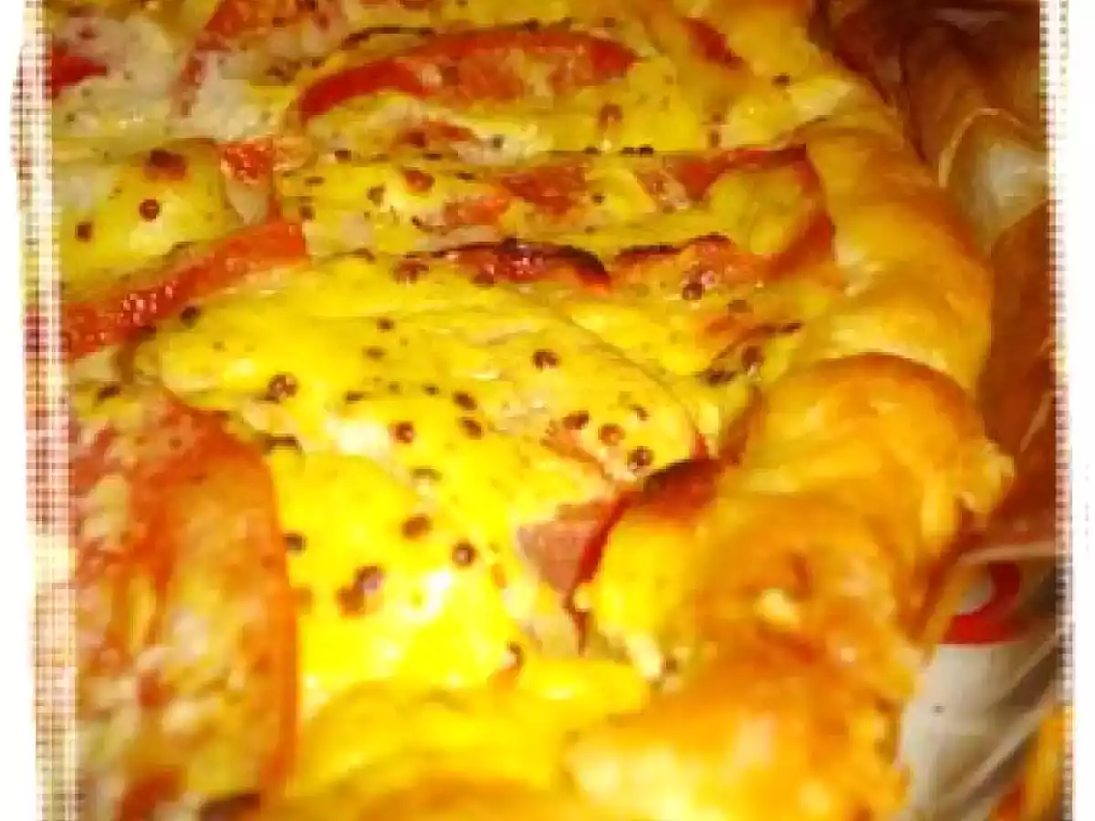 Tarte tomato-chèvre à la moutarde à l'ancienne et au yaourt - photo 2