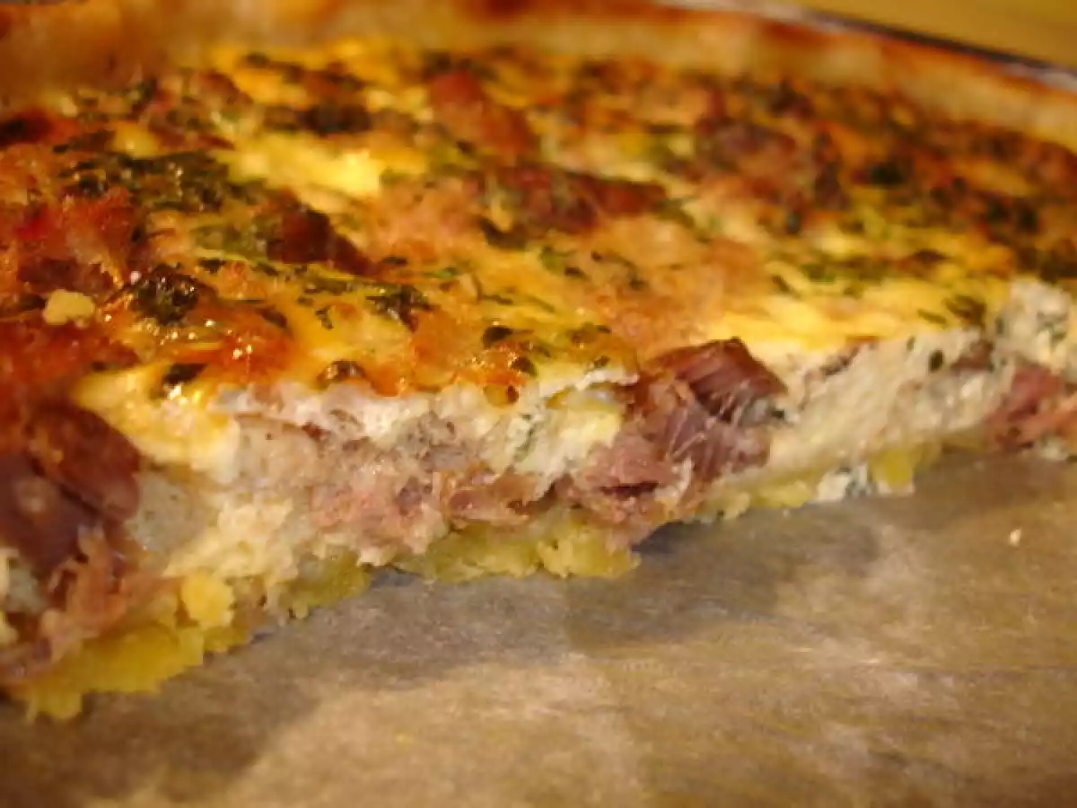 TARTE TOURANGELLE AUX RILLETTES - photo 2