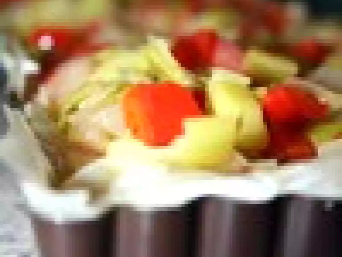 Tarte tout en long aux poireaux et poivrons - photo 2