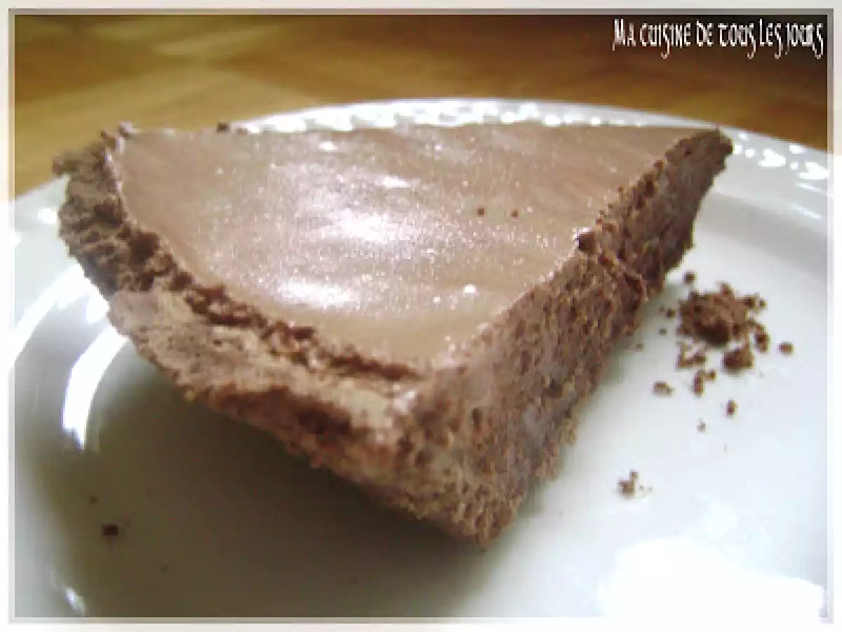 Tarte truffée au chocolat:un petit paradis en bouche! - photo 2