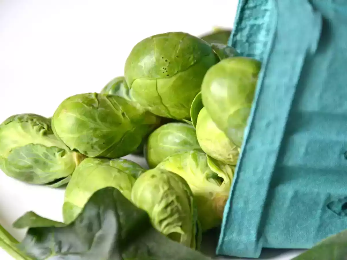 Tarte verte aux choux de Bruxelles & épinards { recette santé } - photo 2