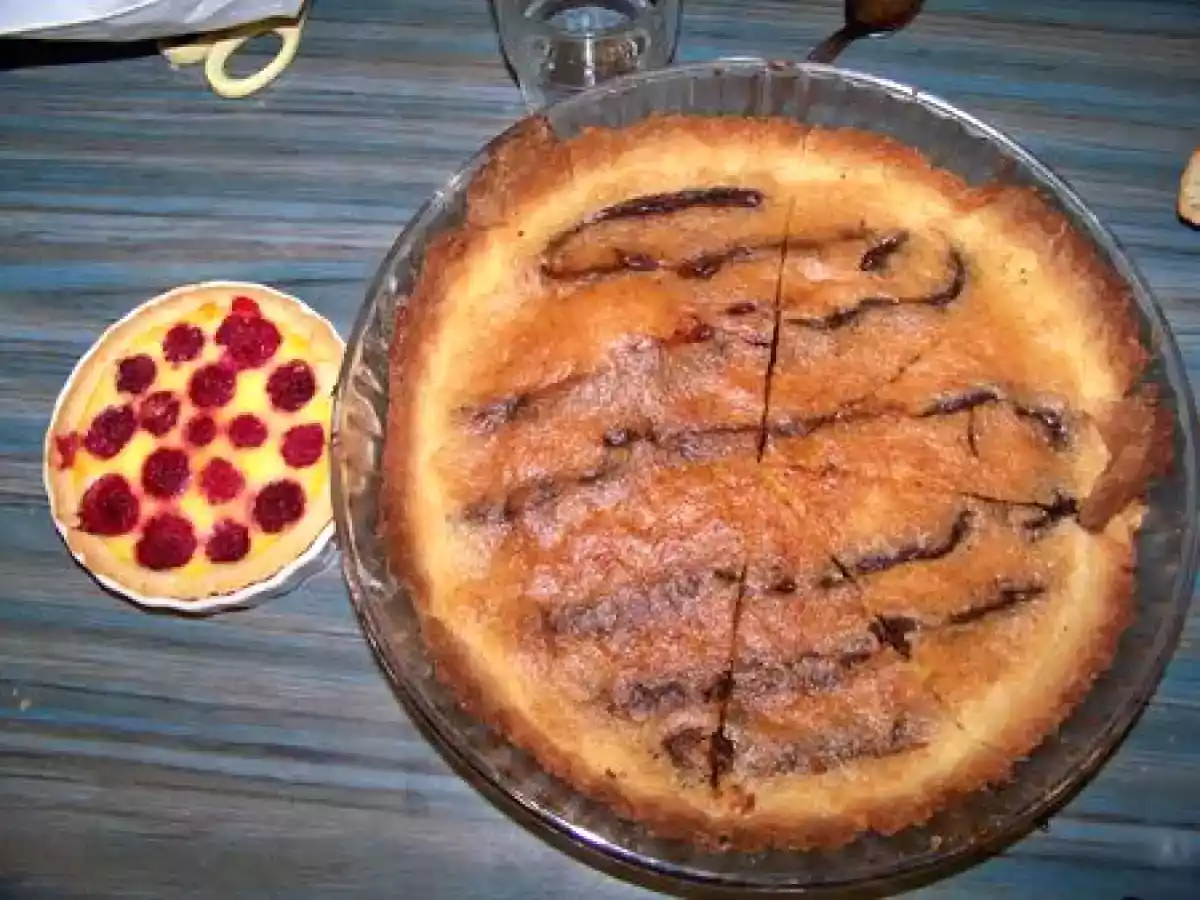 Tarte zébrée