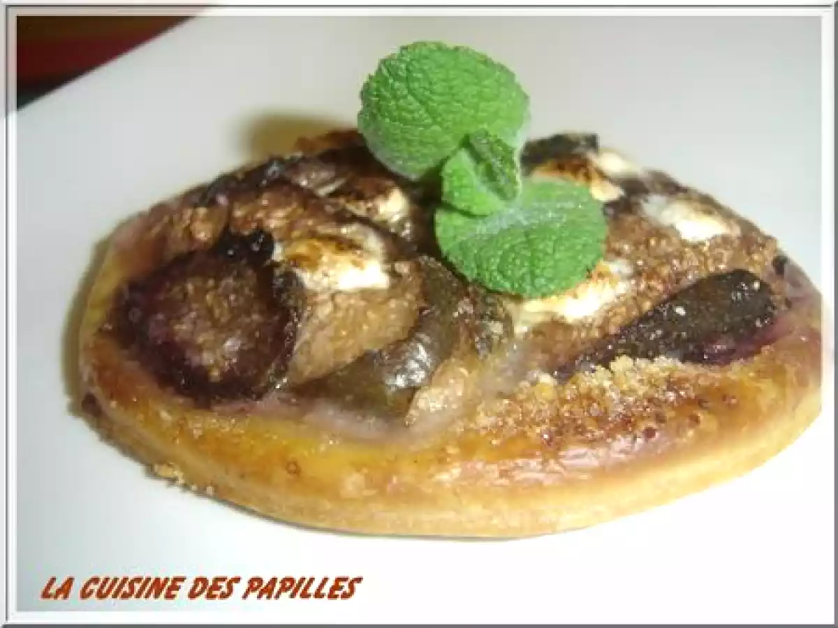 Tartelette à la figue et au nougat - photo 2