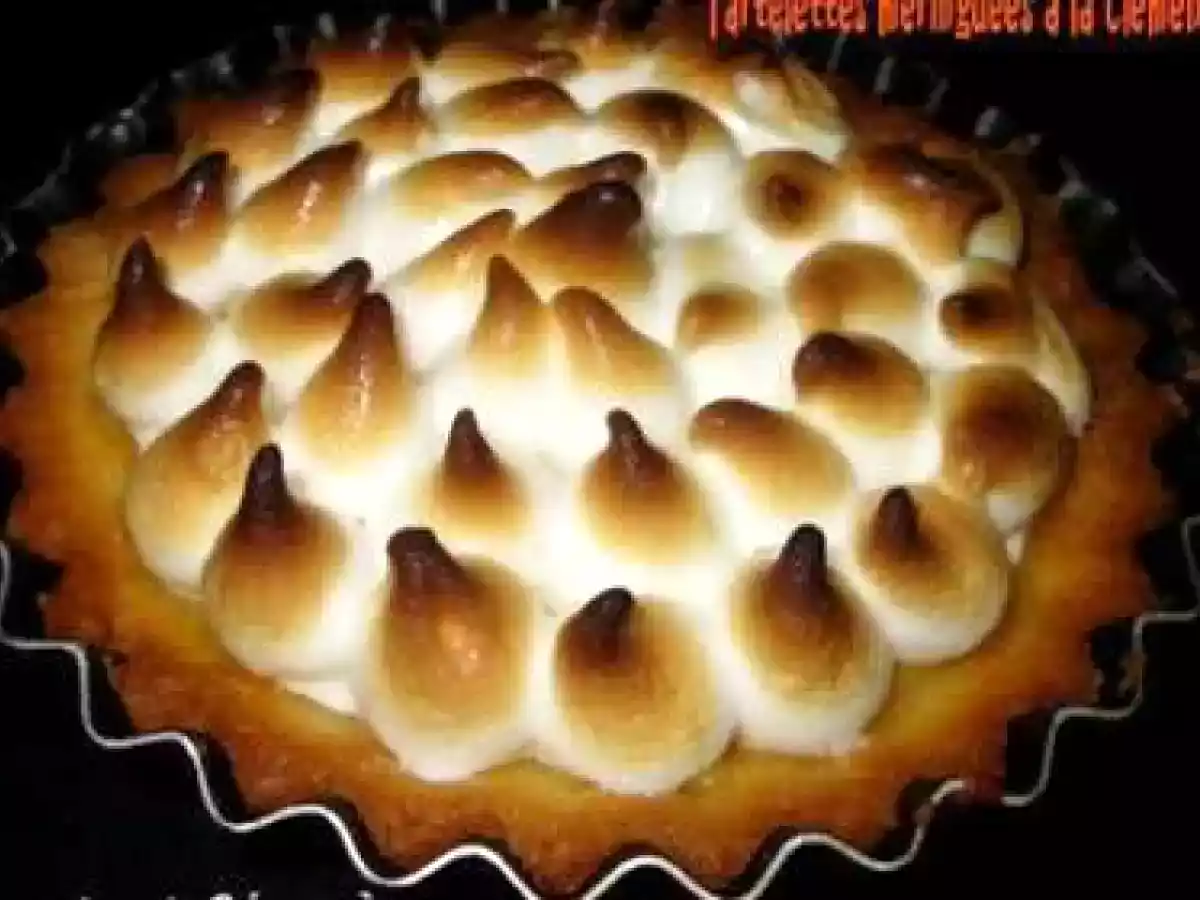 Tartelette meringuée aux clémentines