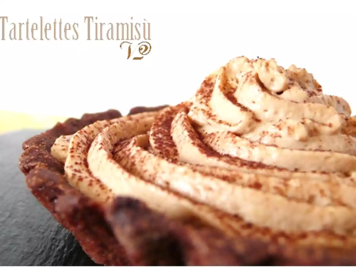 Tartelette tiramisu (nouvelle version)