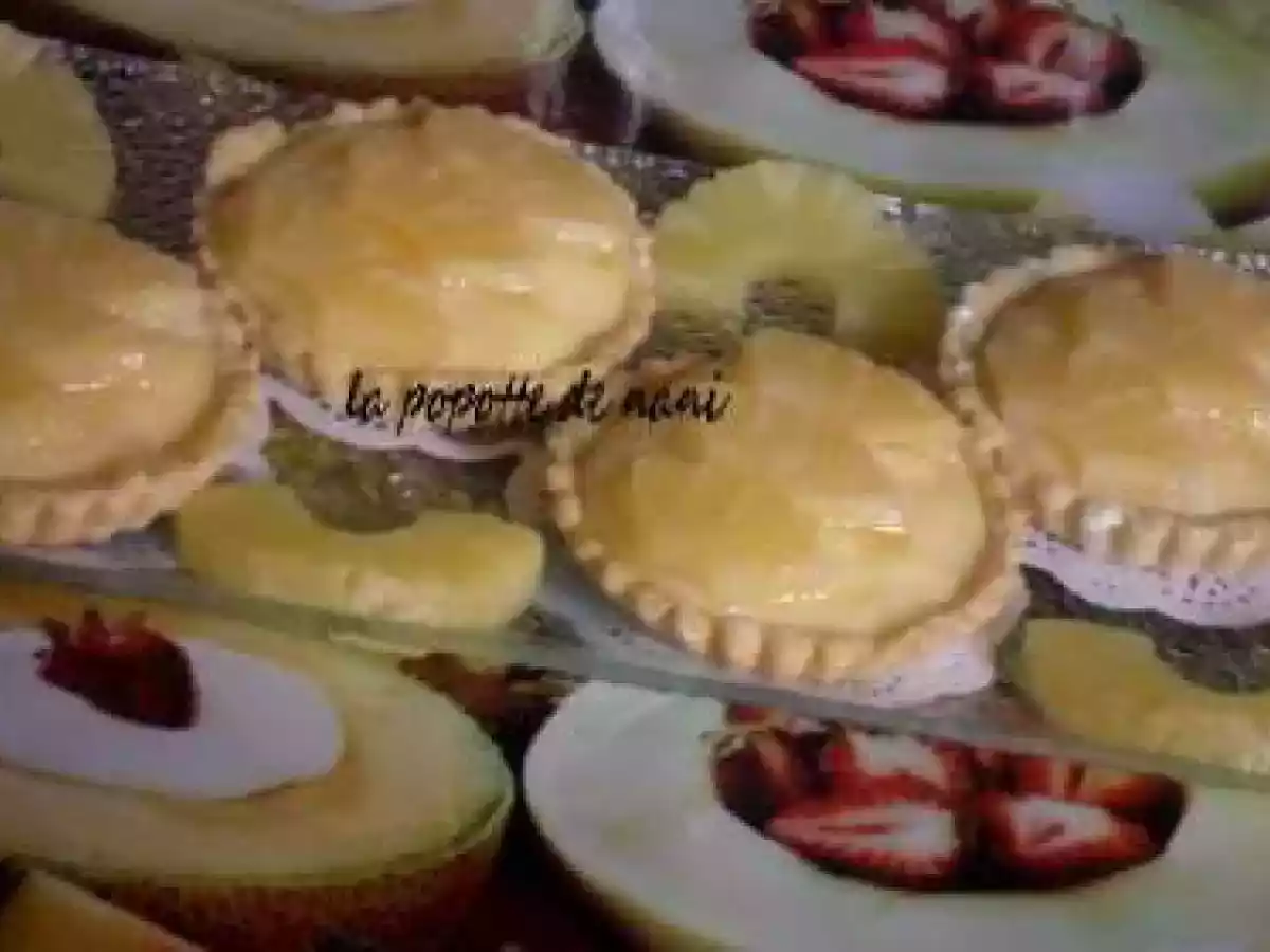 tartelettes à l'ananas