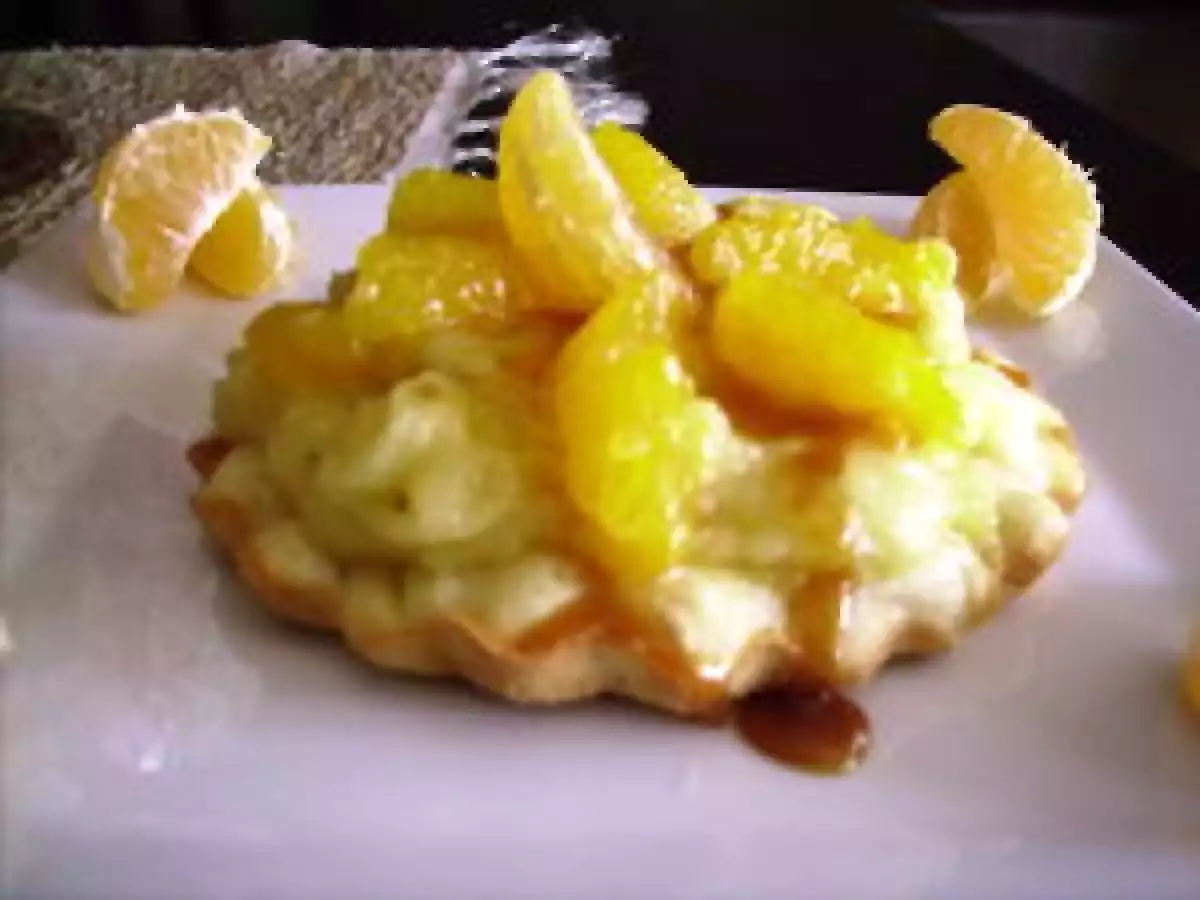 Tartelettes à la banane et aux suprêmes de clémentine confites - photo 2