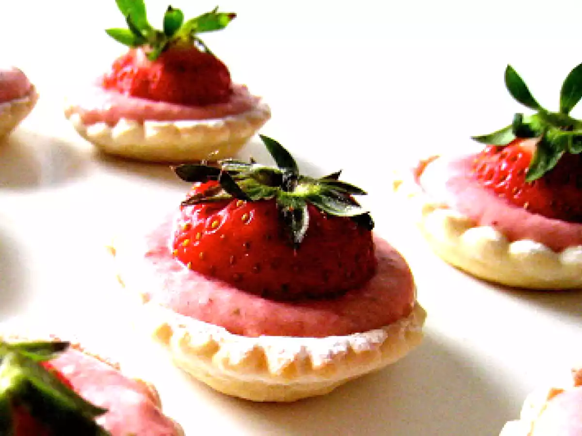 Tartelettes à la mousse de fraise - photo 2