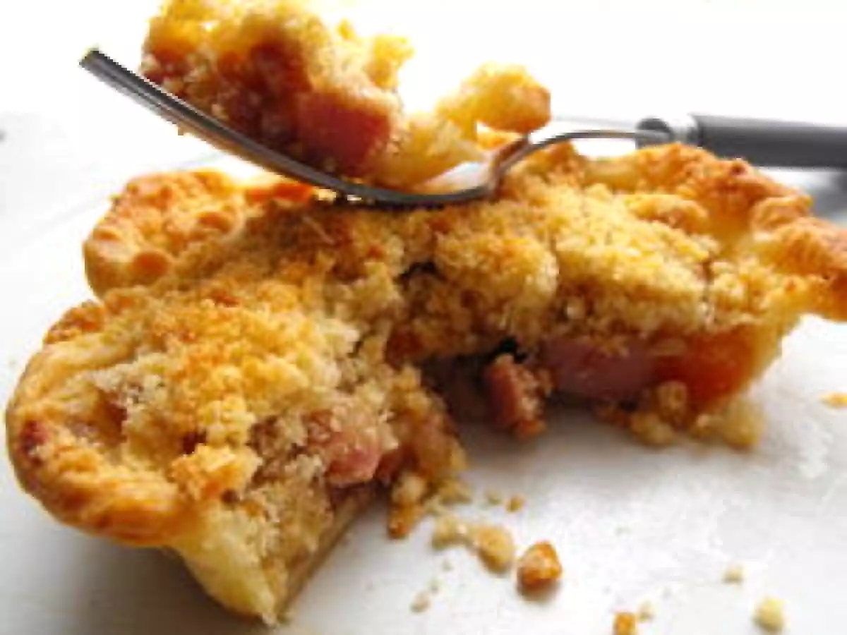 Tartelettes à la reine couronnées de crumble ! - photo 2