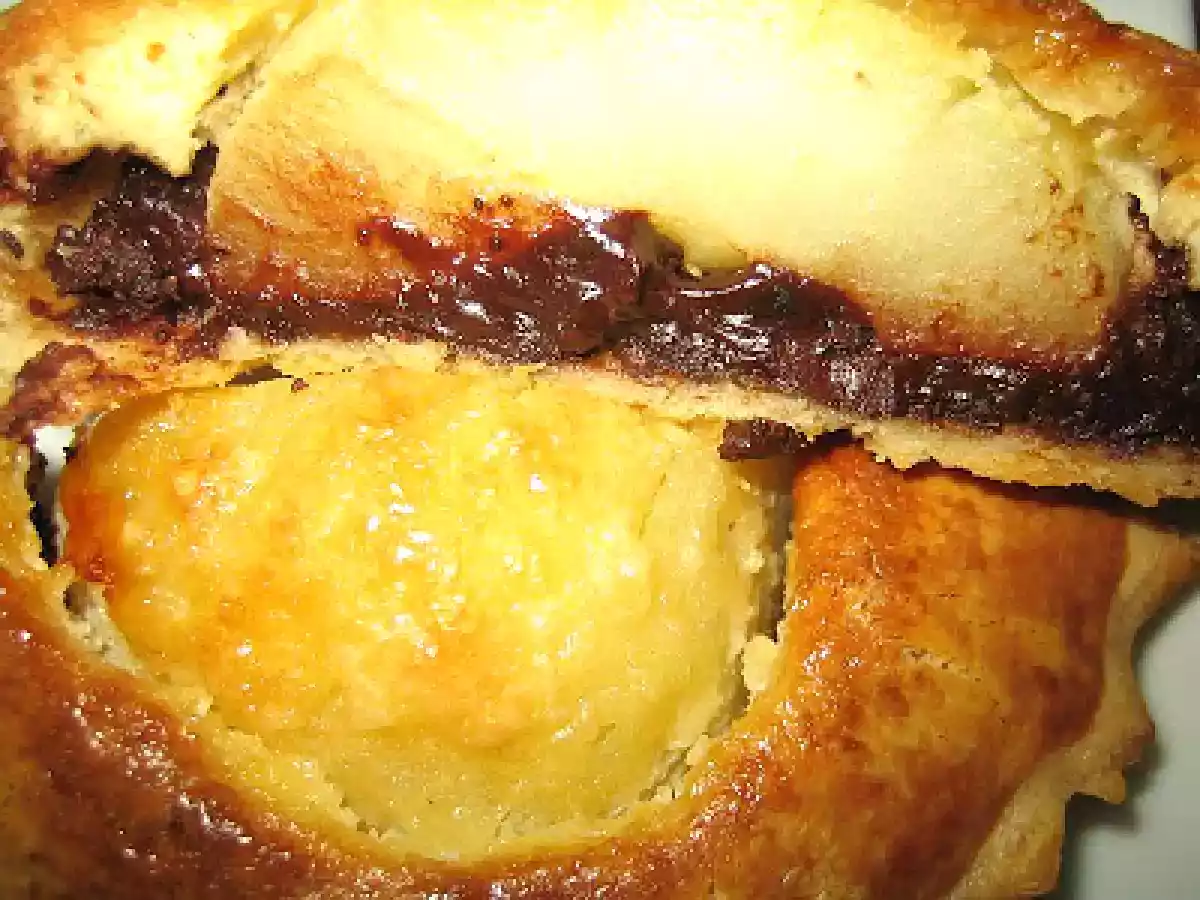 Tartelettes amandines poires-chocolat!!!