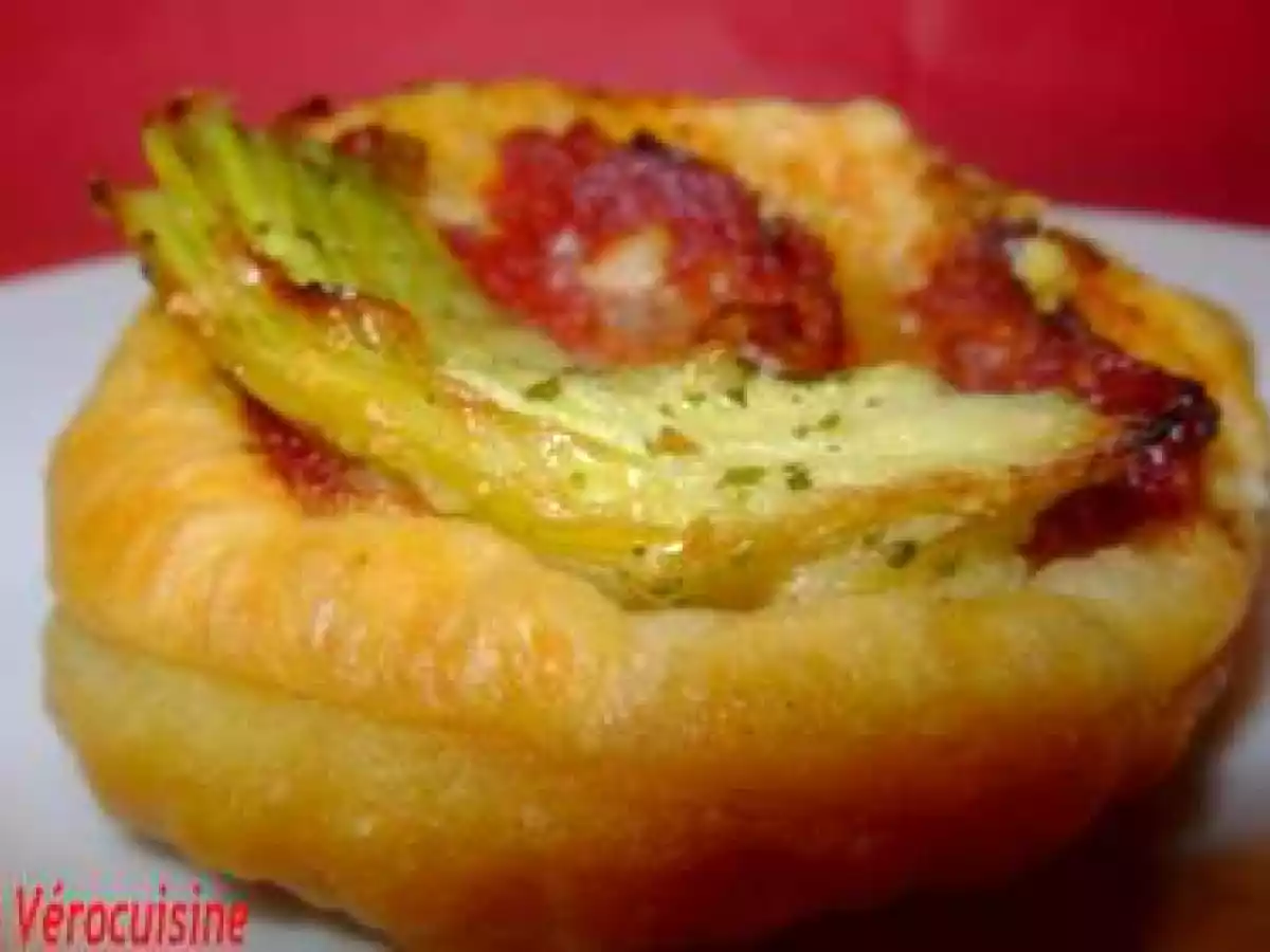 Tartelettes artichauts/parmesan