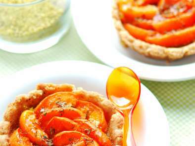 Tartelettes aux abricots, thym & pistache - photo 2
