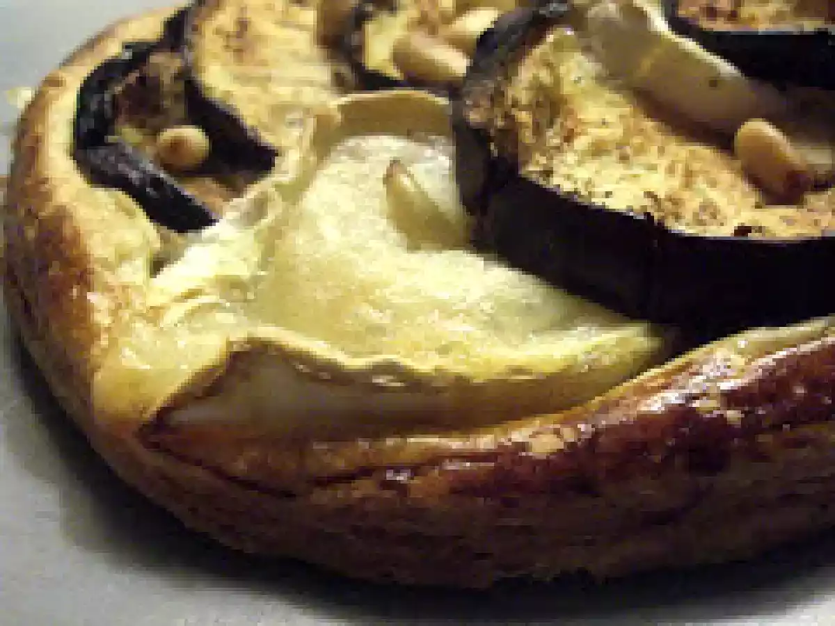 Tartelettes aux aubergines et au fromage de chèvre