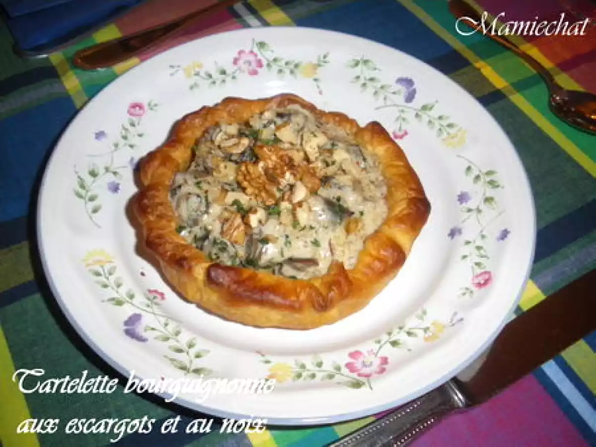 TARTELETTES AUX ESCARGOTS