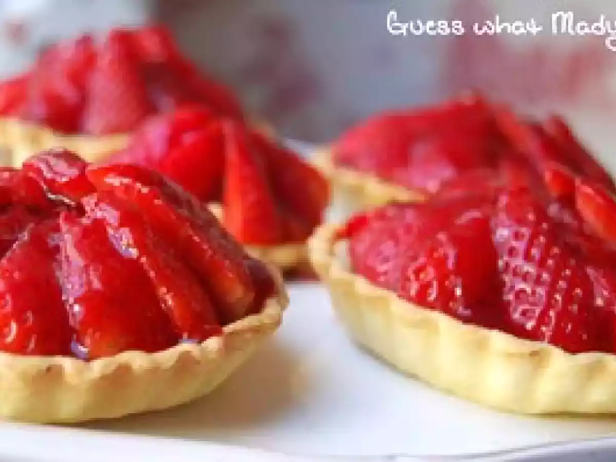 Tartelettes aux fraises et crème patissière - photo 2
